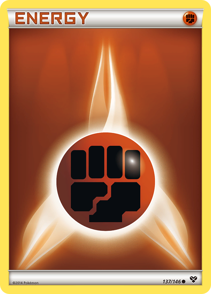 Fighting Energy (137/146) [XY: Base Set] | Game Haven TX
