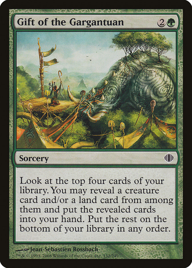 Gift of the Gargantuan [Shards of Alara] | Game Haven TX