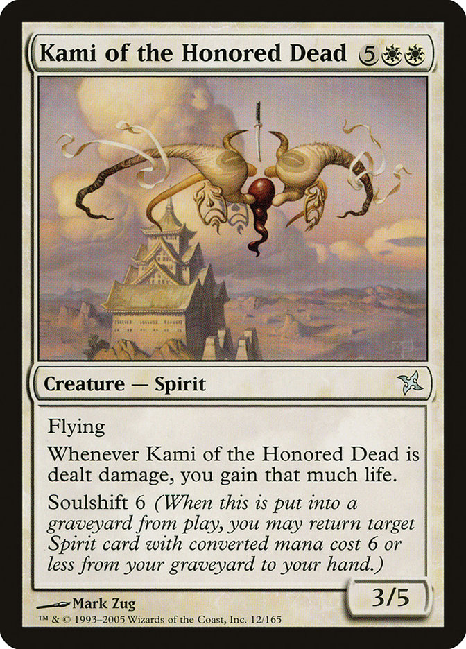 Kami of the Honored Dead [Betrayers of Kamigawa] | Game Haven TX