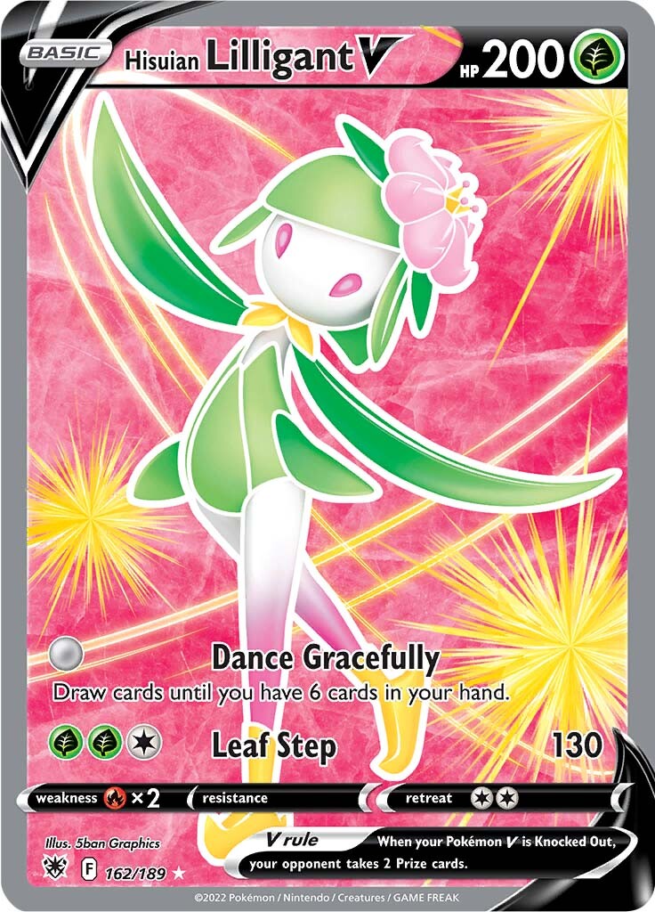 Hisuian Lilligant V (162/189) [Sword & Shield: Astral Radiance] | Game Haven TX