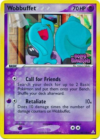 Wobbuffet (56/110) (Stamped) [EX: Holon Phantoms] | Game Haven TX
