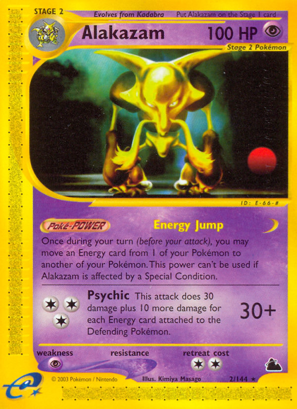 Alakazam (2/144) [Skyridge] | Game Haven TX