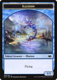 Illusion // Bear Double-Sided Token [Modern Horizons Tokens] | Game Haven TX