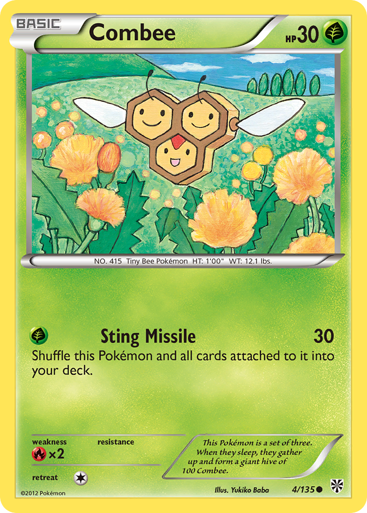 Combee (4/135) [Black & White: Plasma Storm] | Game Haven TX