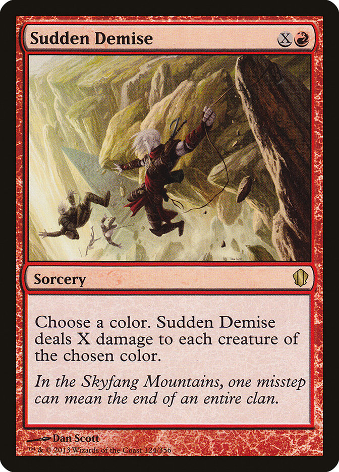 Sudden Demise [Commander 2013] | Game Haven TX