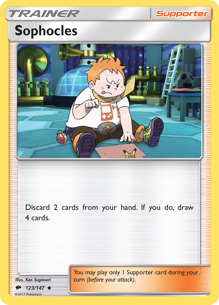 Sophocles (123/147) [Sun & Moon: Burning Shadows] | Game Haven TX