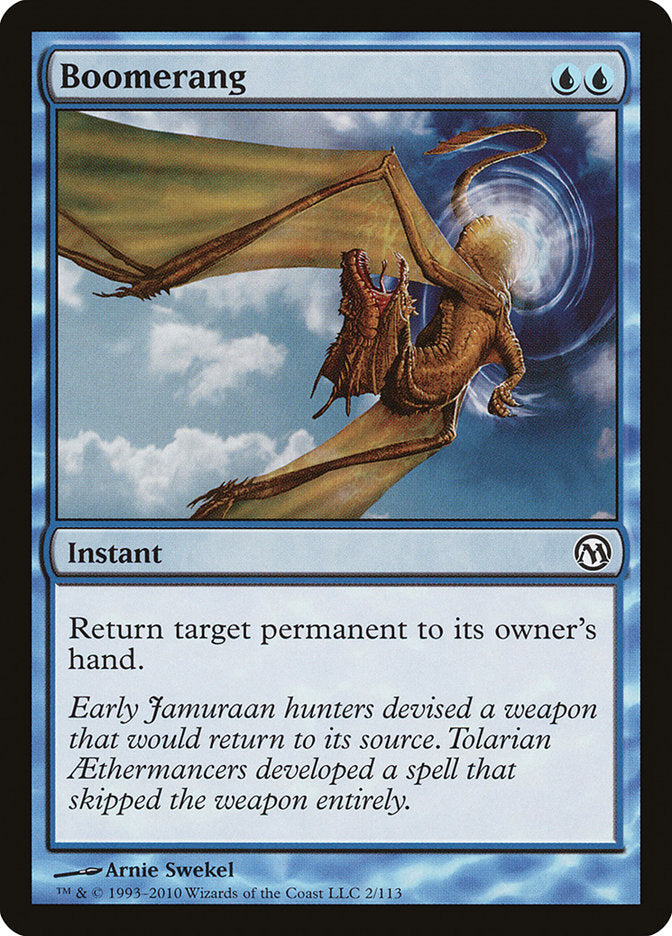 Boomerang [Duels of the Planeswalkers] | Game Haven TX