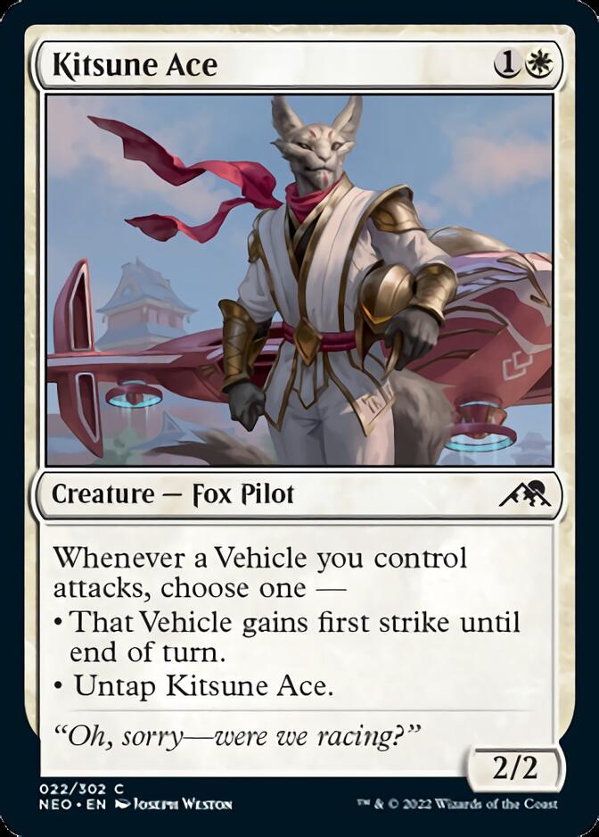 Kitsune Ace [Kamigawa: Neon Dynasty] | Game Haven TX