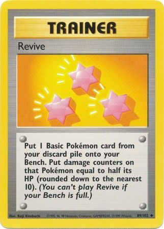 Revive (89/102) [Base Set Unlimited] | Game Haven TX