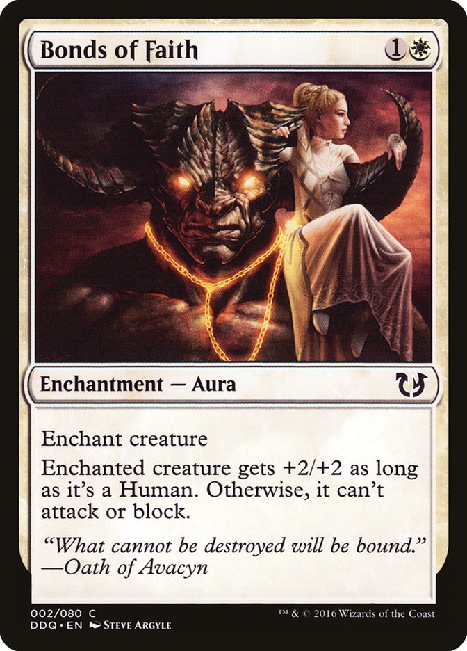 Bonds of Faith [Duel Decks: Blessed vs. Cursed] | Game Haven TX