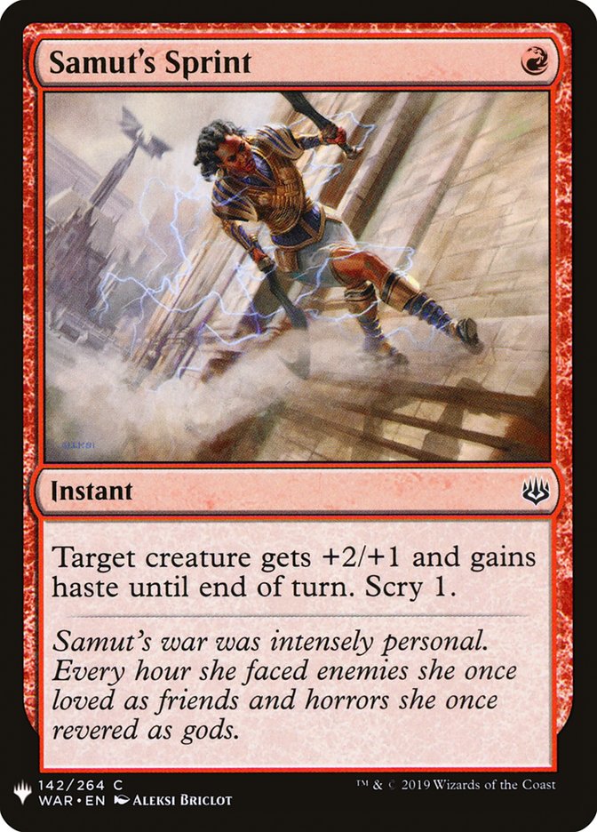Samut's Sprint [Mystery Booster] | Game Haven TX
