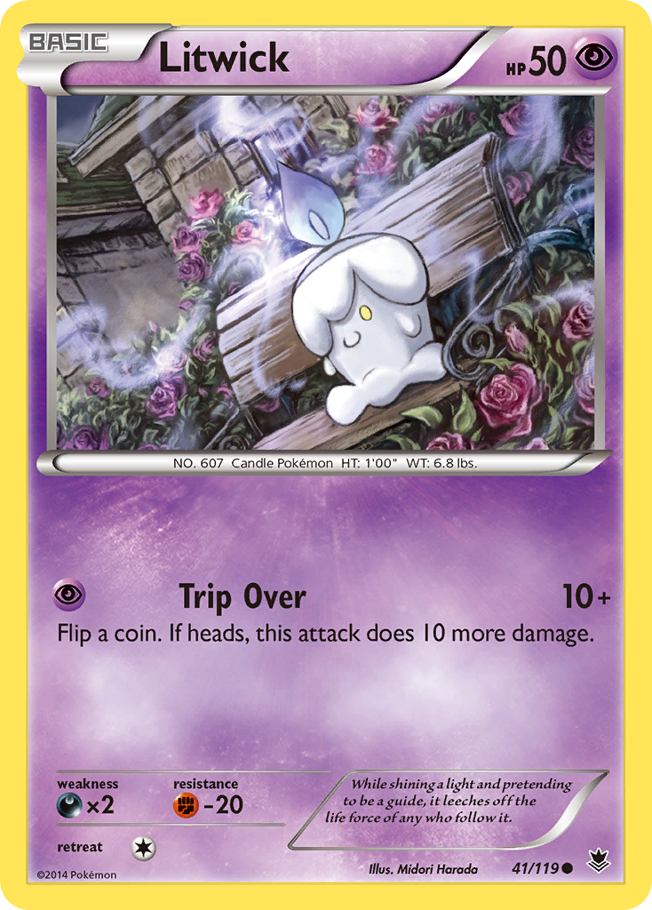Litwick (41/119) [XY: Phantom Forces] | Game Haven TX
