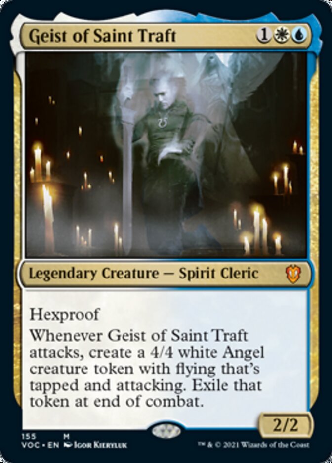 Geist of Saint Traft [Innistrad: Crimson Vow Commander] | Game Haven TX
