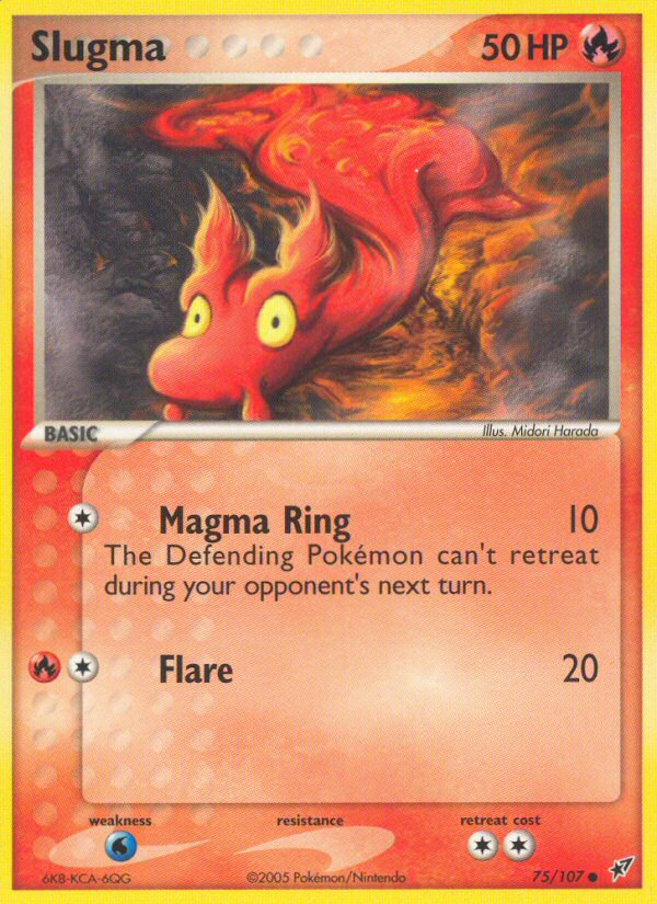 Slugma (75/107) [EX: Deoxys] | Game Haven TX