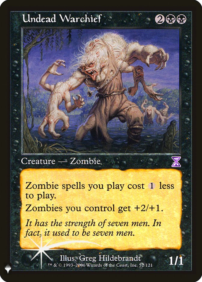 Undead Warchief [Mystery Booster] | Game Haven TX