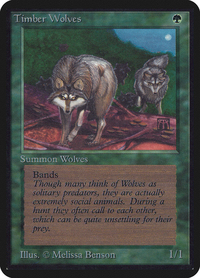 Timber Wolves [Limited Edition Alpha] | Game Haven TX