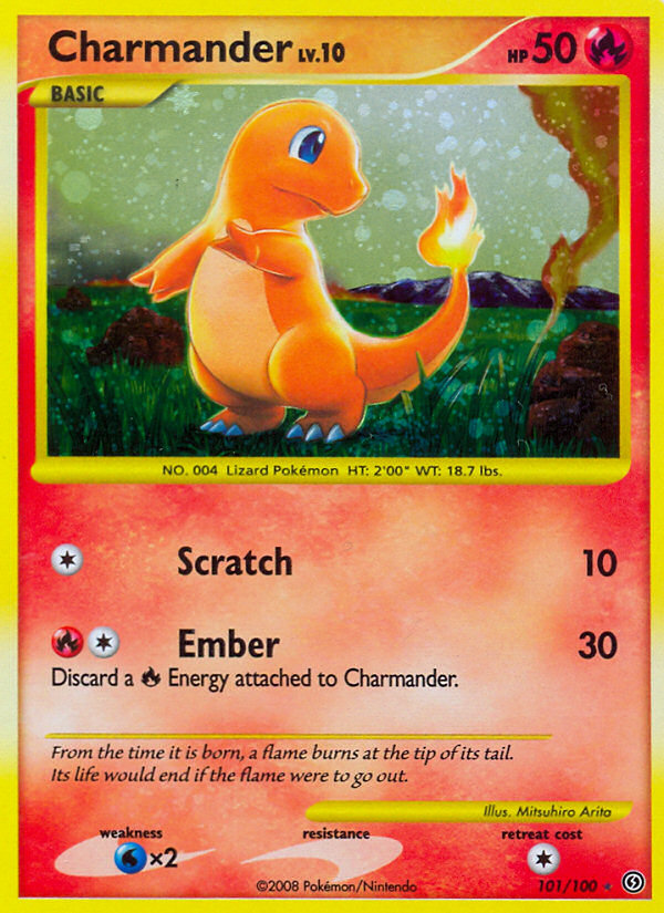 Charmander (101/100) [Diamond & Pearl: Stormfront] | Game Haven TX