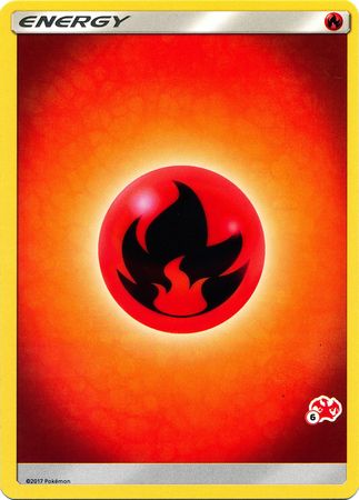 Fire Energy (Charizard Stamp #6) [Battle Academy 2020] | Game Haven TX