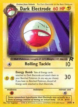 Dark Electrode (34/82) [Team Rocket Unlimited] | Game Haven TX