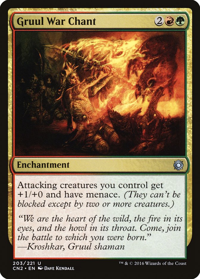Gruul War Chant [Conspiracy: Take the Crown] | Game Haven TX
