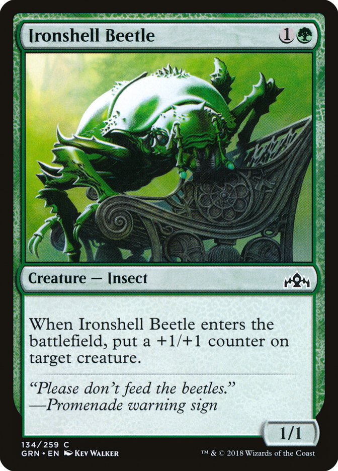 Ironshell Beetle [Guilds of Ravnica] | Game Haven TX