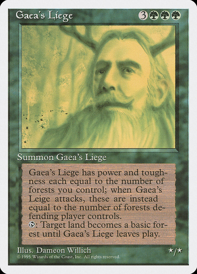 Gaea's Liege [Fourth Edition] | Game Haven TX