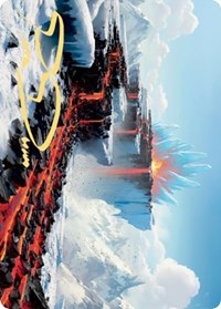 Surtland Frostpyre Art Card (Gold-Stamped Signature) [Kaldheim: Art Series] | Game Haven TX