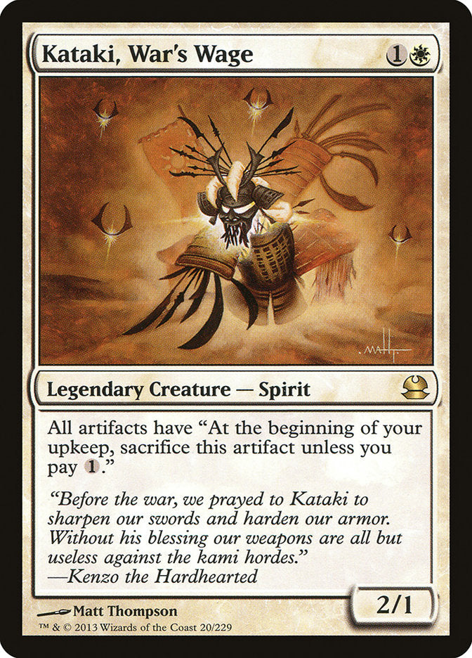 Kataki, War's Wage [Modern Masters] | Game Haven TX