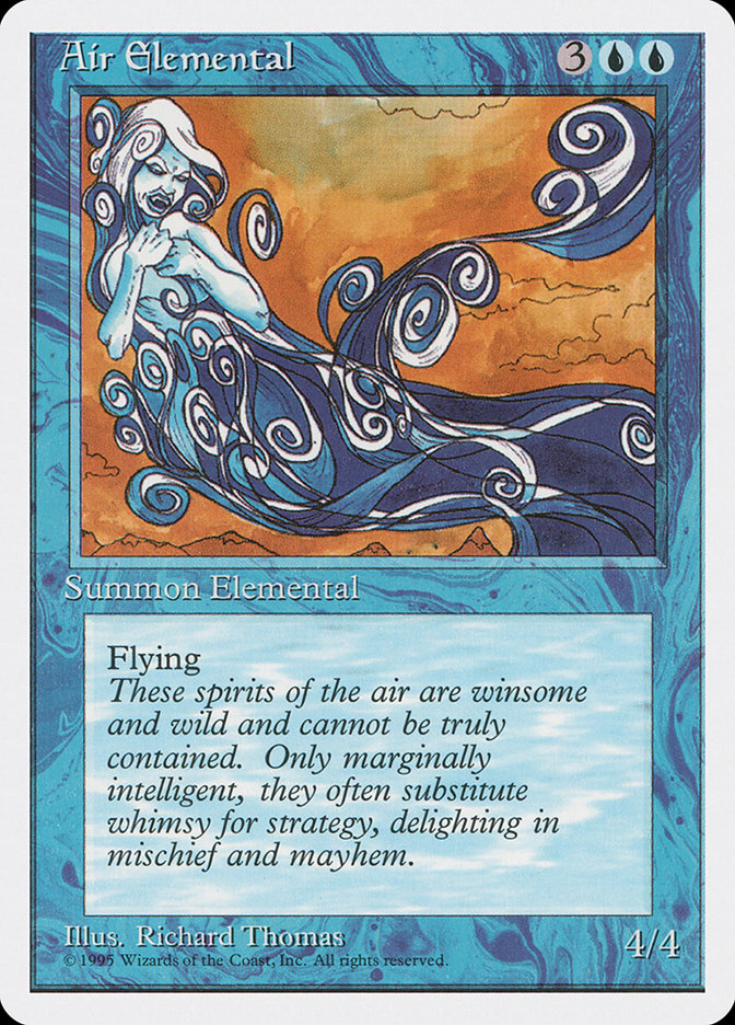 Air Elemental [Fourth Edition] | Game Haven TX