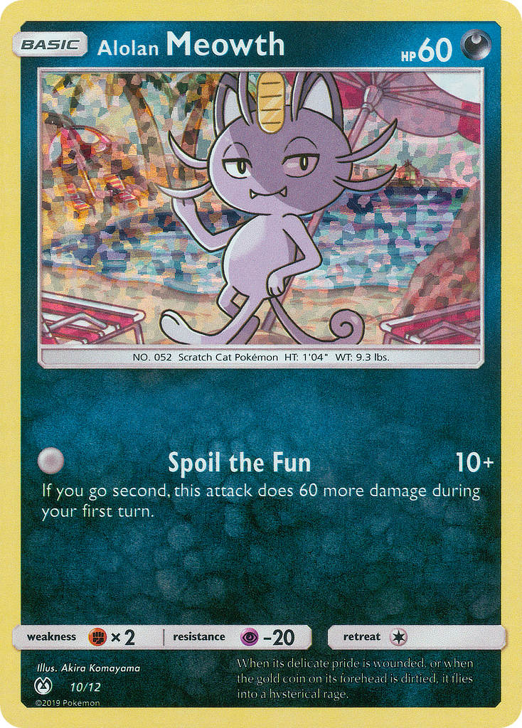 Alolan Meowth (10/12) [McDonald's Promos: 2019 Collection] | Game Haven TX
