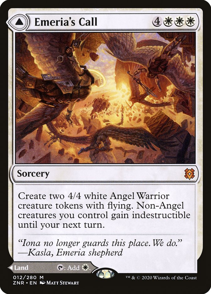 Emeria's Call // Emeria, Shattered Skyclave [Zendikar Rising] | Game Haven TX