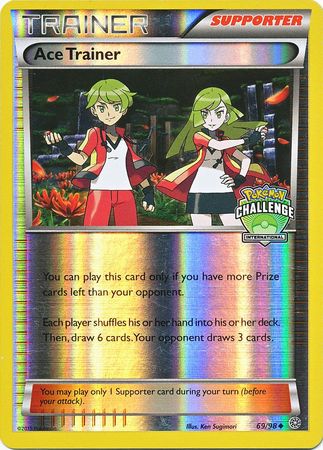 Ace Trainer (69/98) (International Challenge Promo) [XY: Ancient Origins] | Game Haven TX
