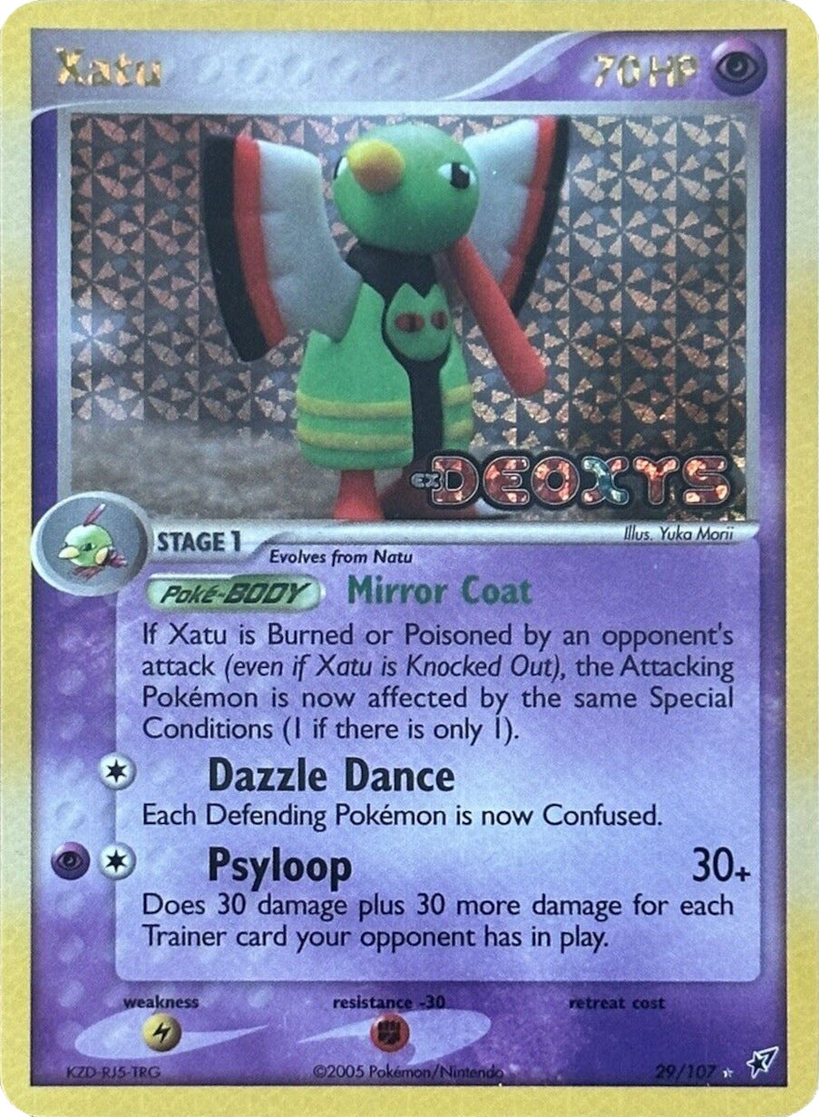 Xatu (29/107) (Stamped) [EX: Deoxys] | Game Haven TX