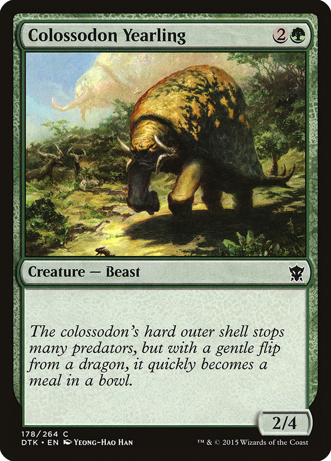 Colossodon Yearling [Dragons of Tarkir] | Game Haven TX