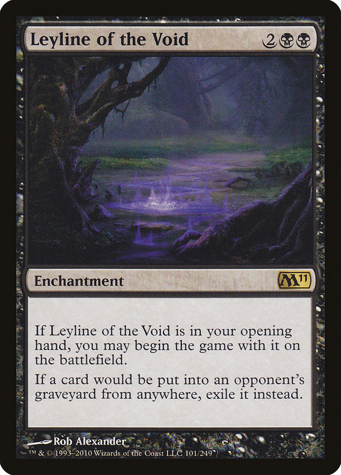 Leyline of the Void [Magic 2011] | Game Haven TX