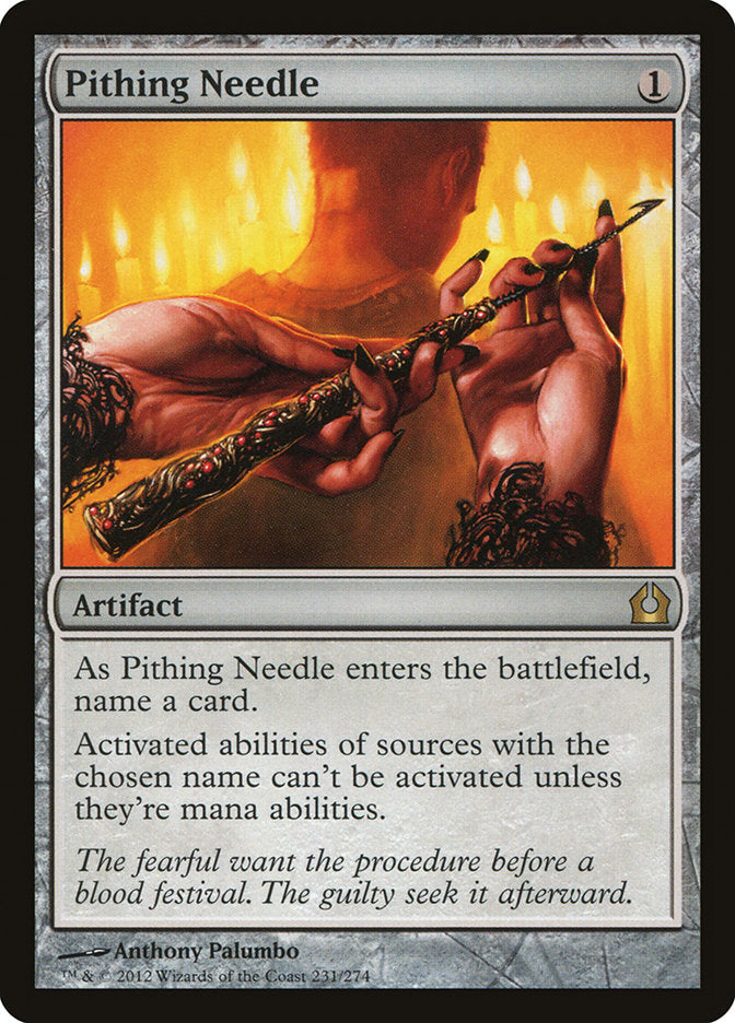 Pithing Needle [Return to Ravnica] | Game Haven TX