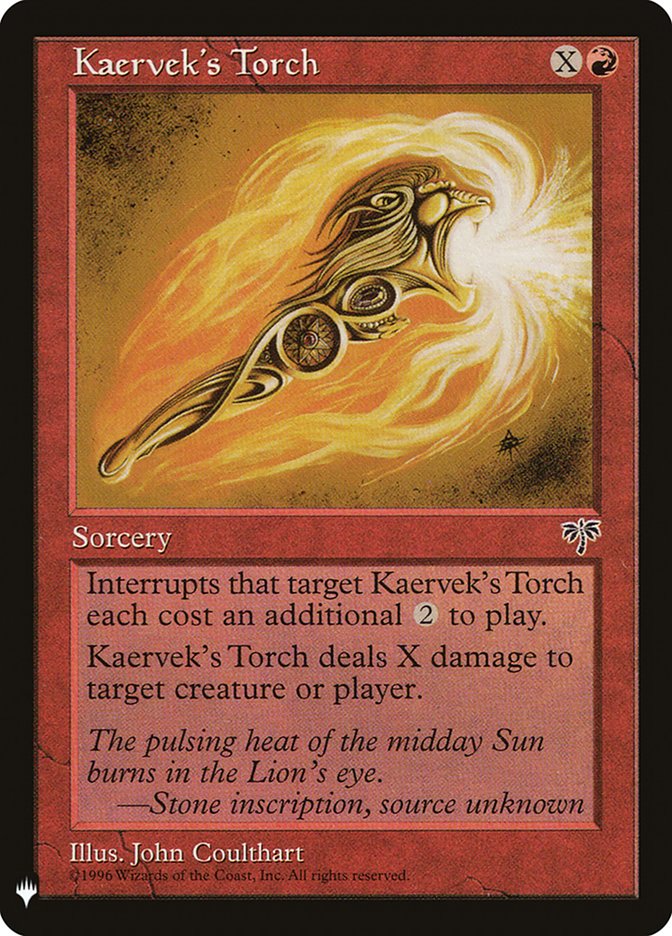 Kaervek's Torch [Mystery Booster] | Game Haven TX