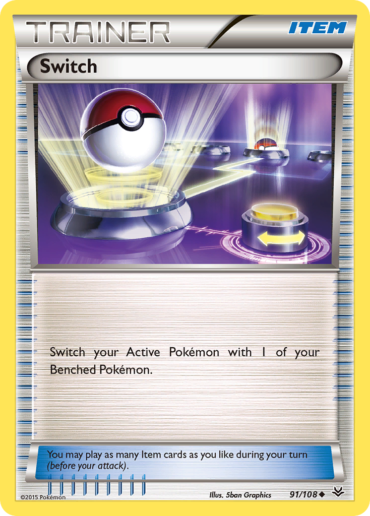 Switch (91/108) [XY: Roaring Skies] | Game Haven TX