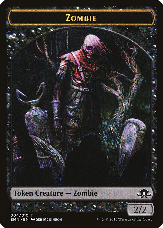 Zombie (004/010) [Eldritch Moon Tokens] | Game Haven TX