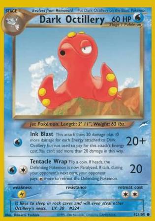 Dark Octillery (62/105) [Neo Destiny Unlimited] | Game Haven TX