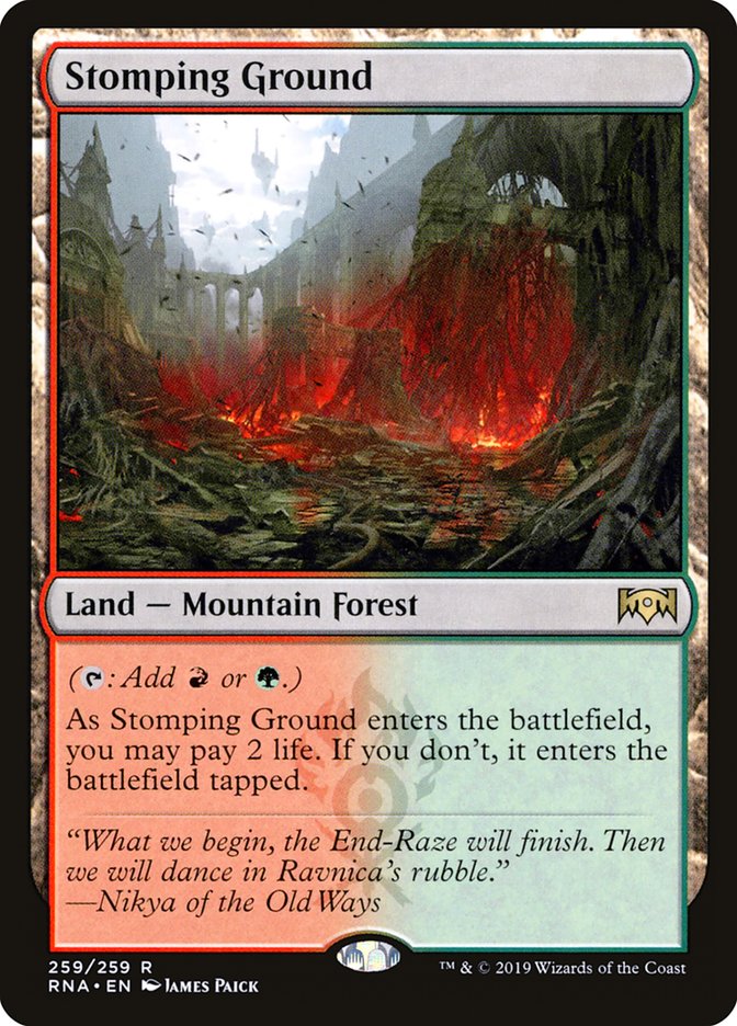 Stomping Ground [Ravnica Allegiance] | Game Haven TX