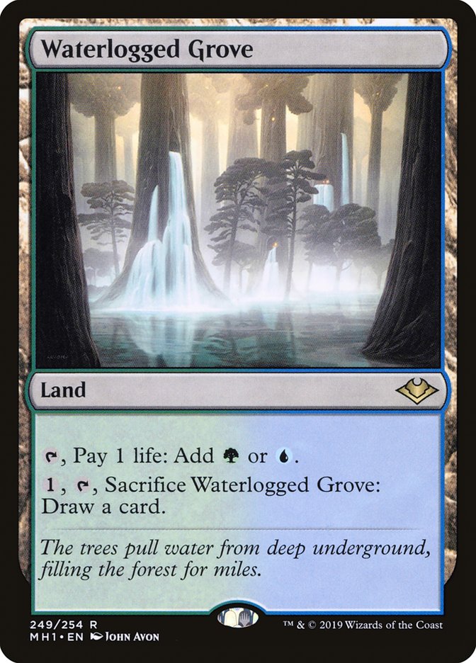 Waterlogged Grove [Modern Horizons] | Game Haven TX