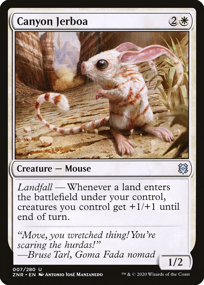 Canyon Jerboa [Zendikar Rising] | Game Haven TX