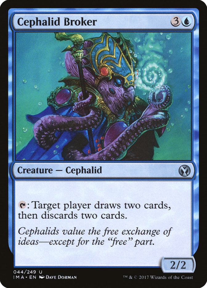 Cephalid Broker [Iconic Masters] | Game Haven TX