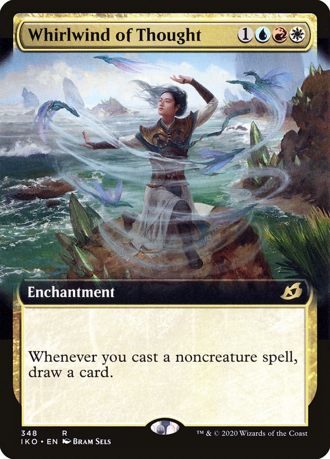 Whirlwind of Thought (Extended Art) [Ikoria: Lair of Behemoths] | Game Haven TX