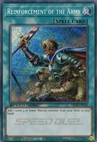 Reinforcement of the Army (Secret) [SBCB-EN160] Secret Rare | Game Haven TX