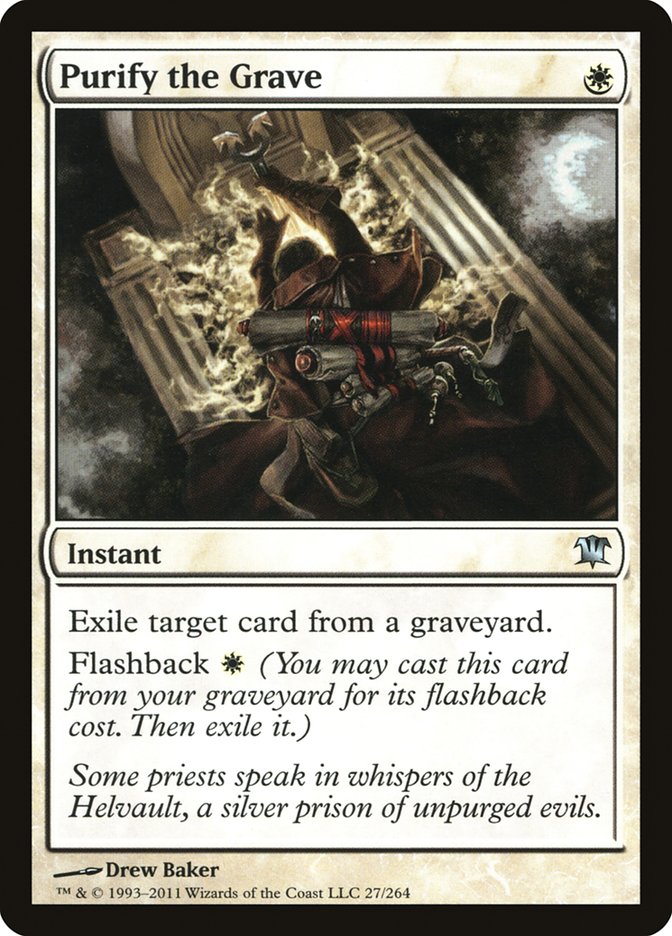 Purify the Grave [Innistrad] | Game Haven TX