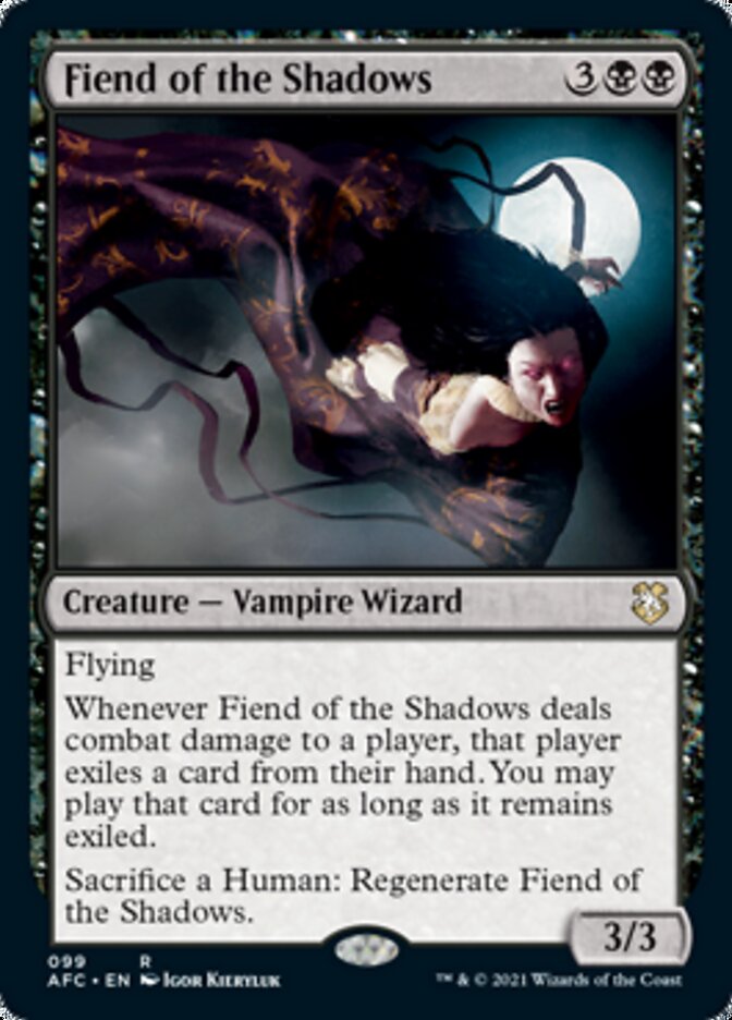 Fiend of the Shadows [Dungeons & Dragons: Adventures in the Forgotten Realms Commander] | Game Haven TX