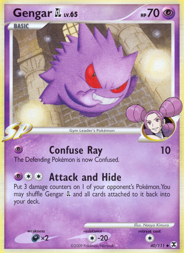 Gengar GL (40/111) [Platinum: Rising Rivals] | Game Haven TX