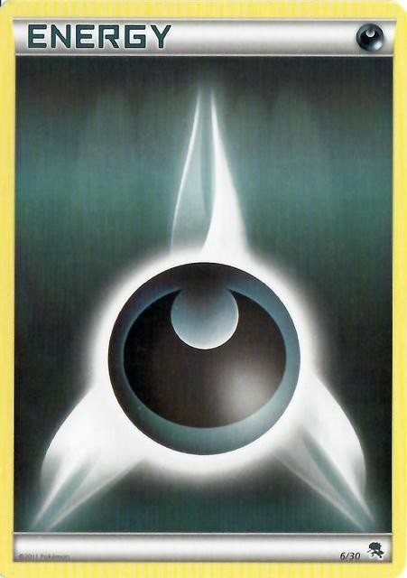 Darkness Energy (6/30) [Black & White: Trainer Kit - Zoroark] | Game Haven TX
